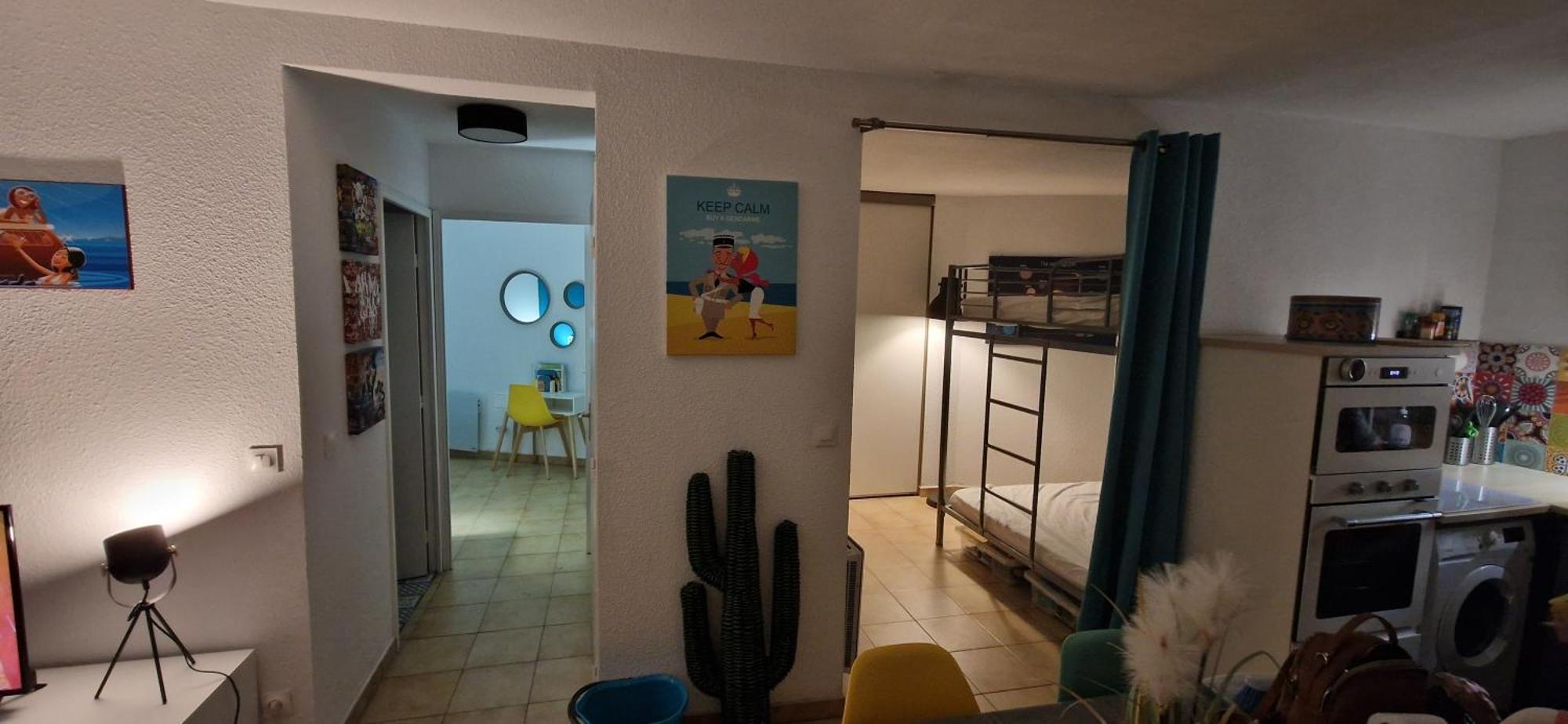 Appartement 2 Chambres, A 100M De La Plage, 7 Nuits Minimum Haute Saison, 2 Nuits Minimum Basse Saison Sainte-Maxime Kültér fotó